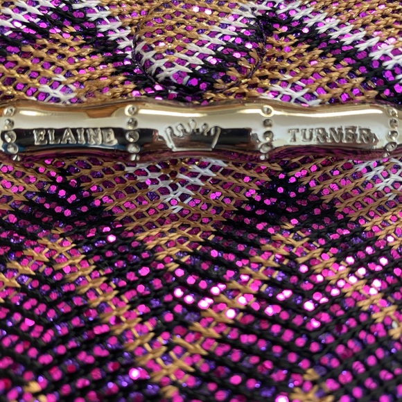 Elaine Turner Zig Zag Bella Clutch - Picture 7 of 15